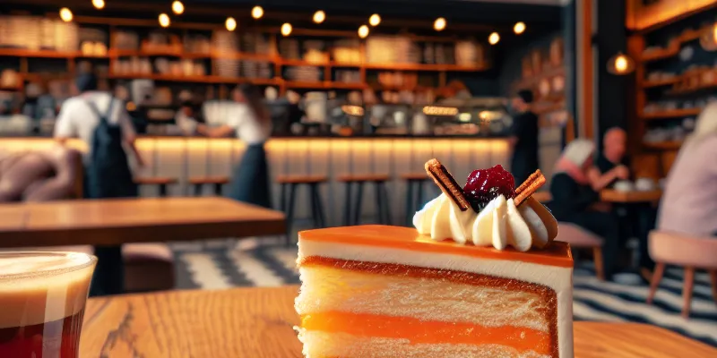Kvefyordkake İzmir'de Brew & Bites'de Yenir
