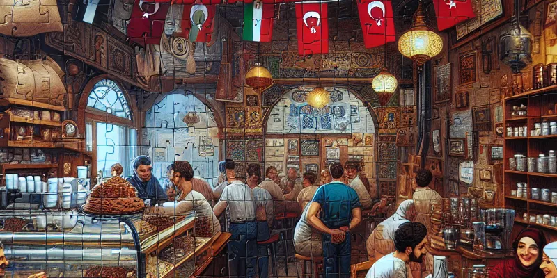 Bayraklı Kahve Dükkanı'nda Üçüncü Gün: Barista Sırları, Mahalle Sohbetleri ve Tat Keşfi
