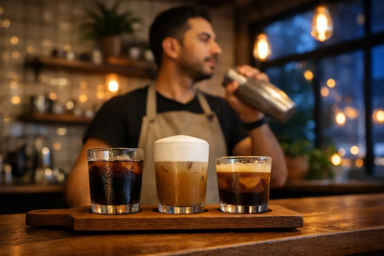 İzmir Bayraklı Butik Kahveci'nde El Yapımı Kahveler, Sıcacık Atmosfer ve Barista İpuçları