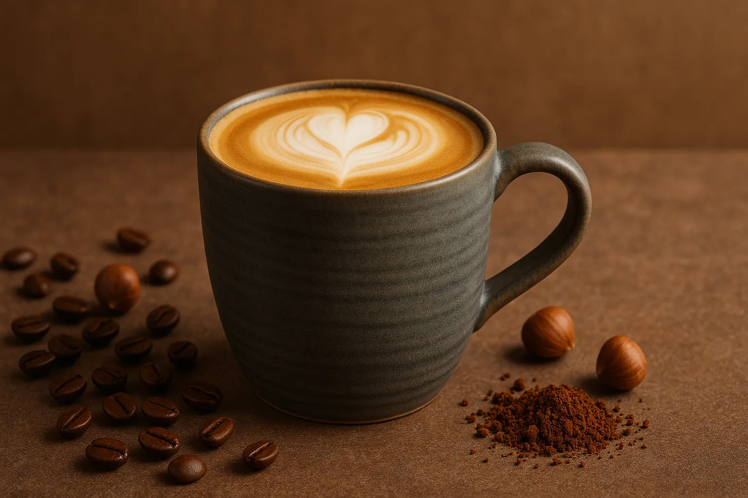 Hazelnut Latte (Hot / Iced)