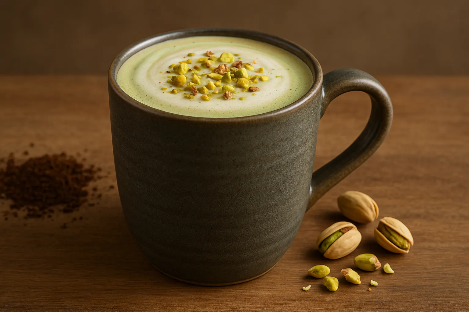 Pistachio Latte (Hot / Iced)
