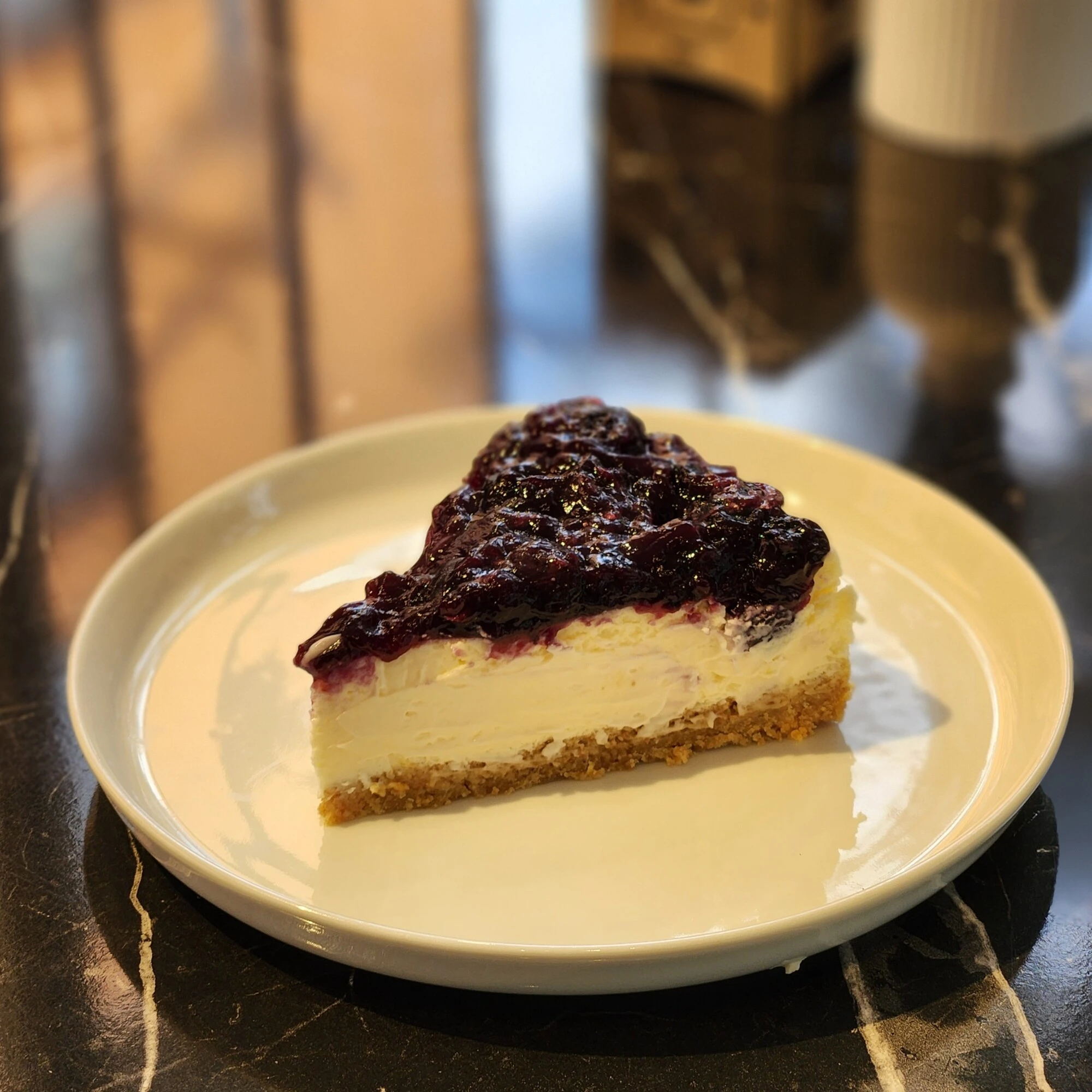 Yaban Mersinli Cheesecake