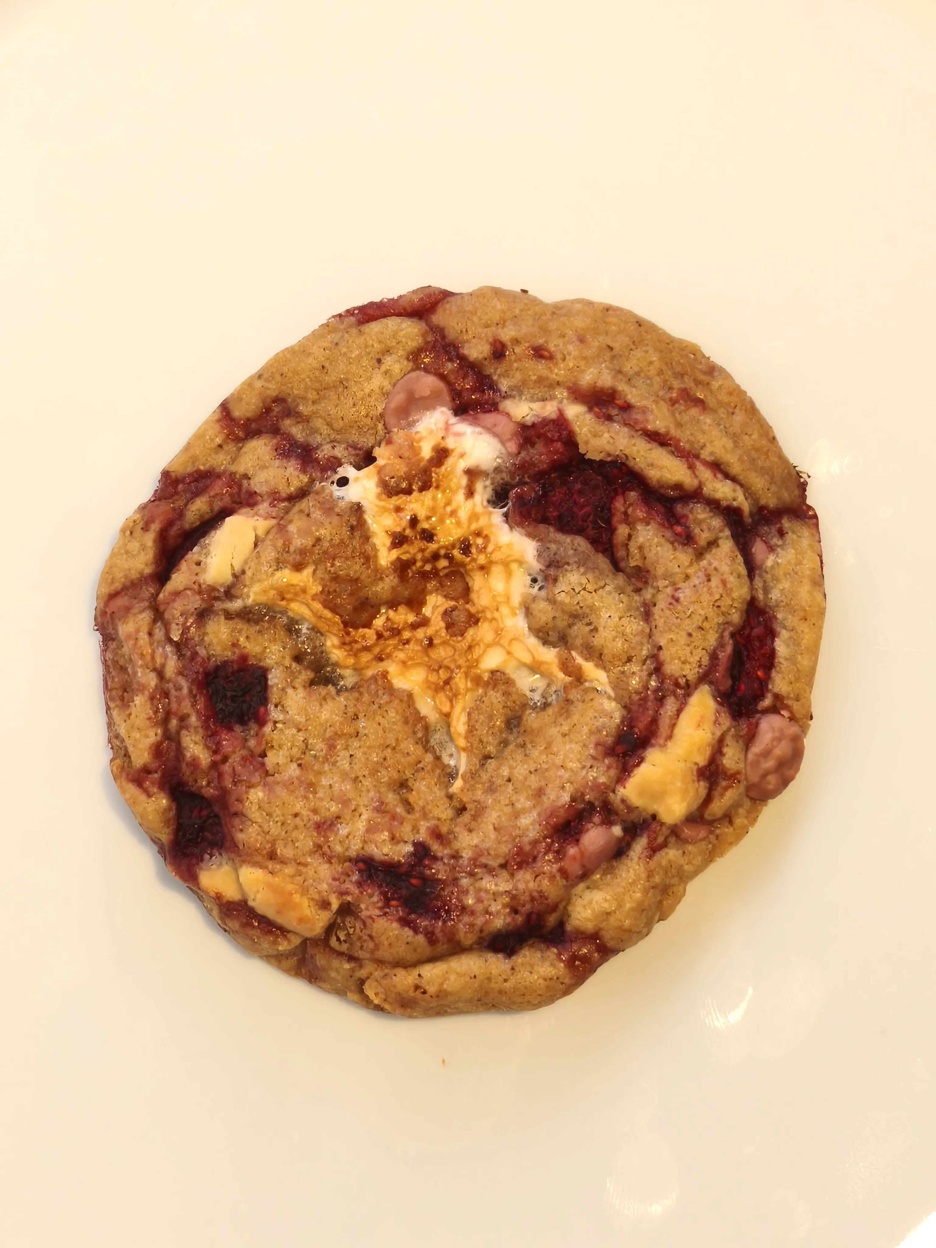 Frambuazlı Marshmallowlu Cookie