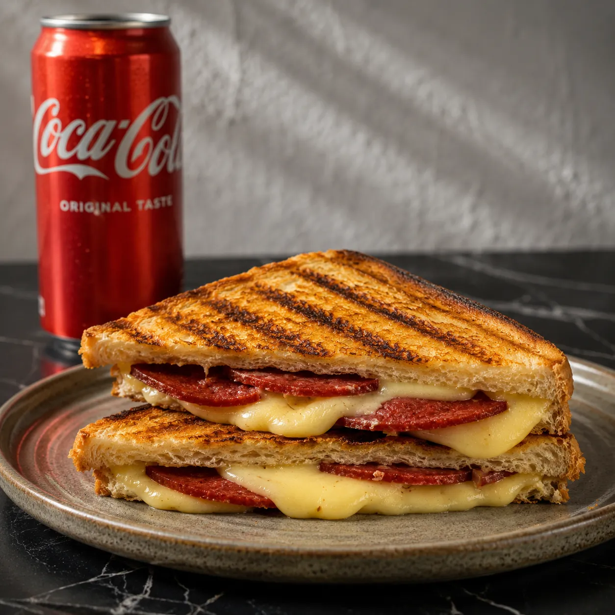 Sucuk Kaşar Tost